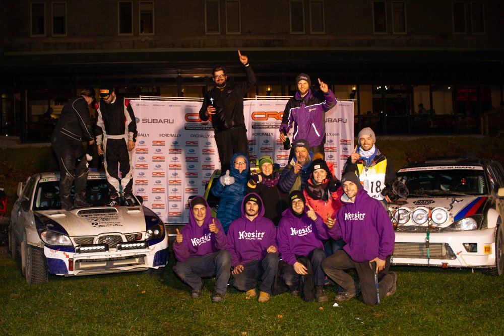Laverdière Rally Team Wins at Charlevoix